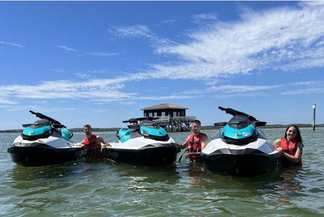 Excursion en Jet Ski à la Découverte du Bassin d'Arcachon (Gujan-Mestras, Gironde - 33)