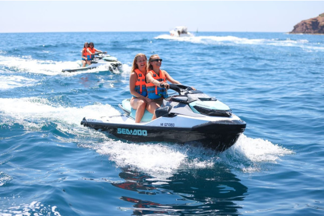 Randonnée en Jetski sans Permis (Mandelieu-la-Napoule, Alpes-Maritimes - 06)