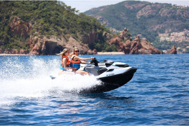 Randonnée en Jetski sans Permis (Mandelieu-la-Napoule, Alpes-Maritimes - 06)