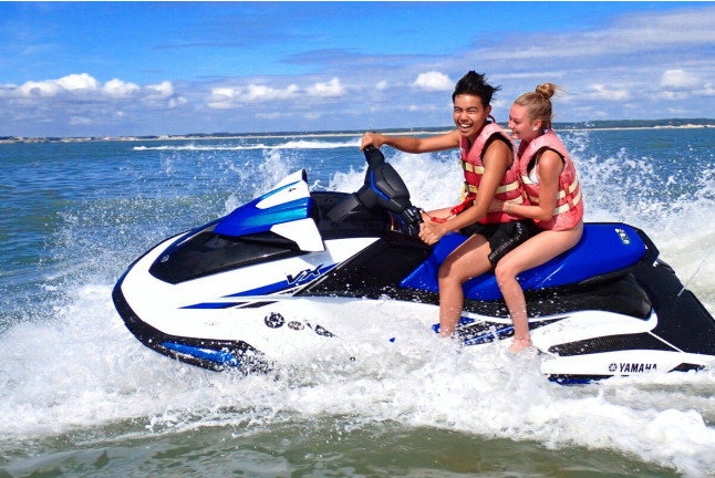 Traversée de la Gironde en Jet-Ski (Le Verdon-sur-Mer, Gironde - 33)