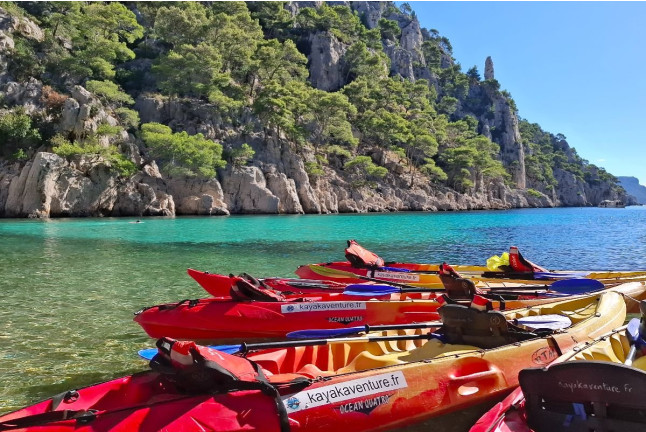 Excursion l’Après-midi en Kayak au Parc National des Calanques (Cassis, Bouches-du-Rhône- 13)