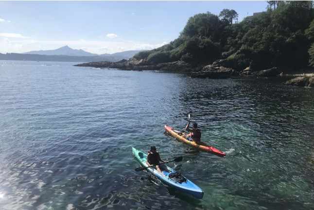 Balade en Kayak au Cap Figuier (Hendaye, Pyrénées-Atlantiques - 64)