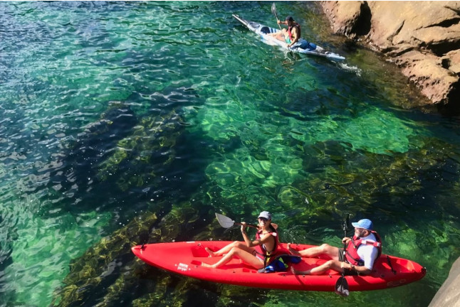 Balade en Kayak au Cap Figuier (Hendaye, Pyrénées-Atlantiques - 64)