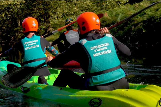Balade en Kayak au Cap Figuier (Hendaye, Pyrénées-Atlantiques - 64)
