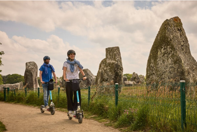 Location Libre de Trottinette Électrique (Carnac, Bretagne - 56)