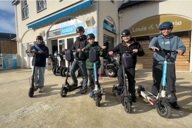 Location Libre de Trottinette Électrique (Carnac, Bretagne - 56)