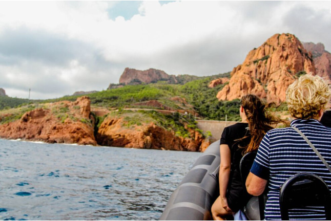 Excursion en Bateau au Massif de l'Esterel (Cannes, Alpes-Maritimes - 06)