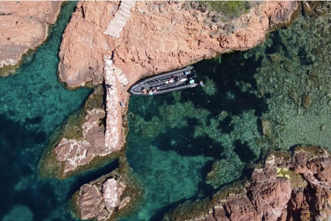 Excursion en Bateau au Massif de l'Esterel (Cannes, Alpes-Maritimes - 06)