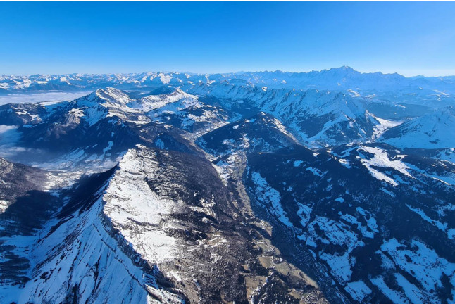 Vol Découverte Massif des Aravis, Région du Chablais, Annecy (Haute-Savoie - 74) ou Massif du Jura (Jura - 39)