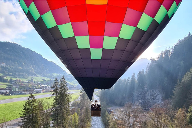 Traversée des Alpes en Montgolfière (Haute-Savoie - 74)