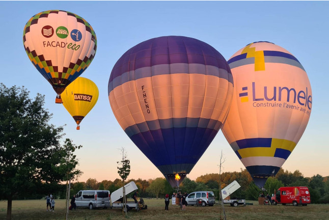 Vol en Montgolfière (Châtellerault, Vienne - 86)
