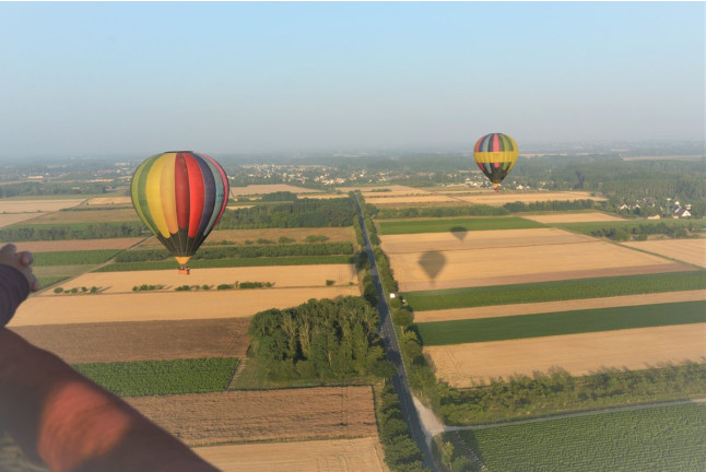 Vol en Montgolfière Collectif au-dessus de la Sologne (Jouy-Le-Potier, Loiret - 45)