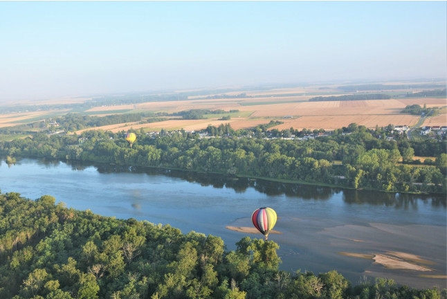 Vol en Montgolfière Collectif au-dessus de la Sologne (Jouy-Le-Potier, Loiret - 45)