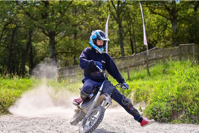 Pilotage de Pocket Quad / Moto Cross au Gyroparc (Plouharnel, Bretagne- 56)