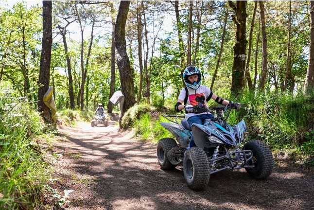 Pilotage de Pocket Quad / Moto Cross au Gyroparc (Plouharnel, Bretagne- 56)