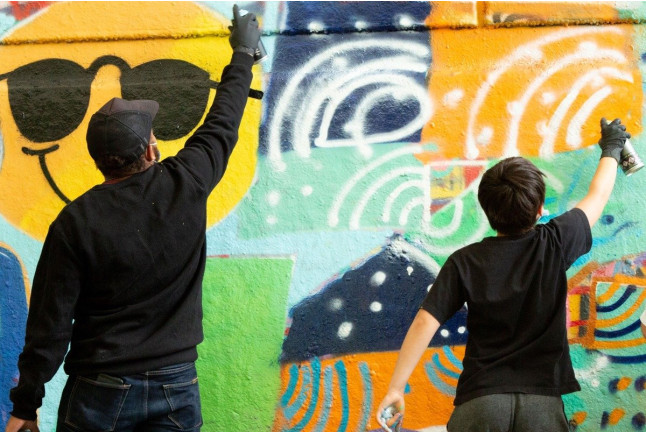 Atelier Graffiti sur Mur avec Graffiti Paris (Paris - 75)