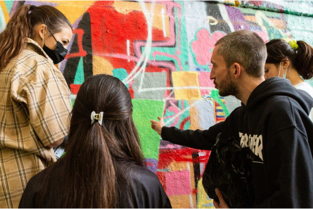 Atelier Graffiti sur Mur avec Graffiti Paris (Paris - 75)