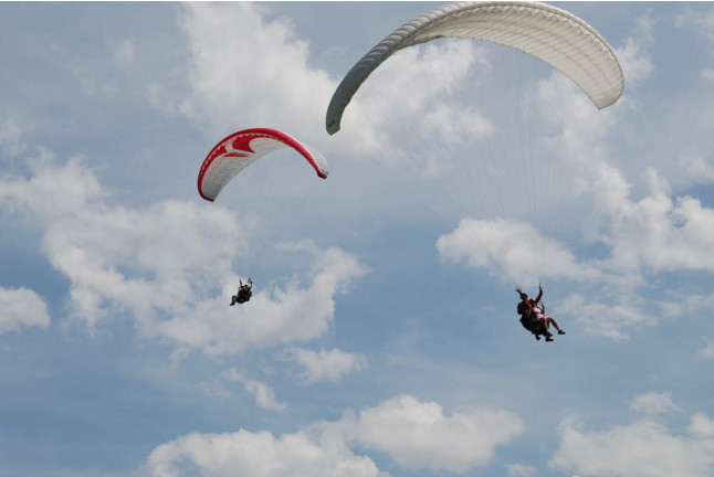 Vol en Parapente (Samoëns, Haute-Savoie - 74) 