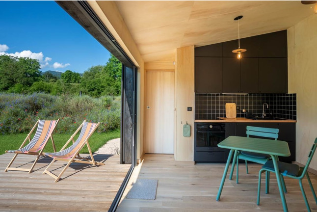 Séjour de 2 Nuits Insolites en Kbane Aquí avec Bain Nordique chez Kokoni - K-Banes posées (Arette, Pyrénées-Atlantiques - 64)