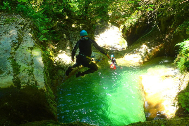 Canyoning Sensation au Canyon des Moules Marinières (Isère - 38)