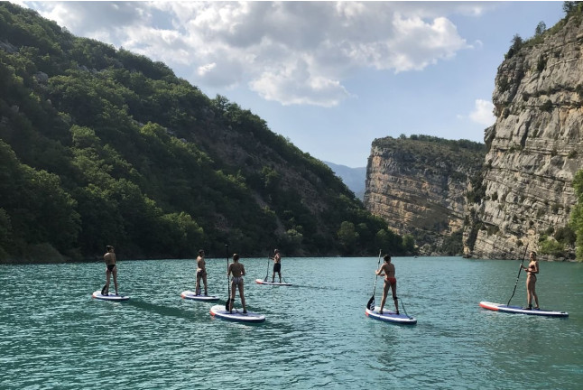 Jumps Paddle dans les Gorges du Verdon (Castellane, Alpes-de-Haute-Provence - 04)