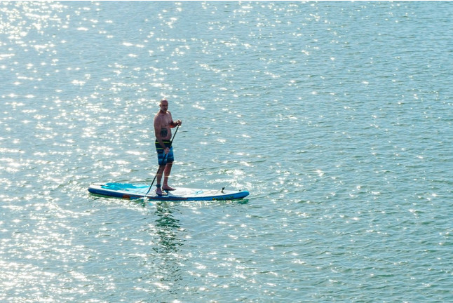 Paddle sur un Lac (Val-Cenis Sollières-Sardières, Savoie - 73)