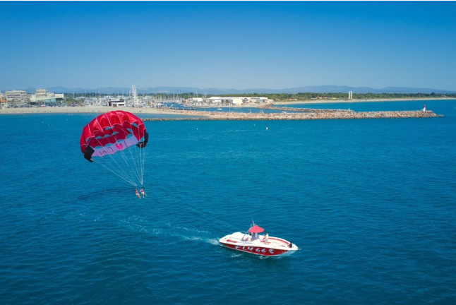 Vol en Parachute Ascensionnel (Canet-en-Roussillon, Pyrénées-Orientales - 66)