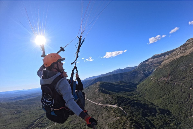 Baptême de l’Air en Parapente (Saint-Vallier-de-Thiey, Alpes-Maritimes - 06)