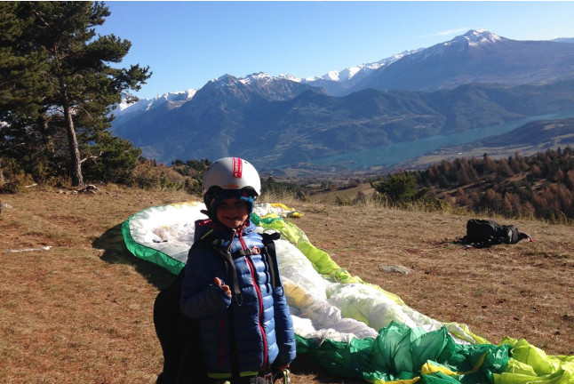 Baptême de Parapente au-dessus du Lac de Serre-Ponçon (Chorges, Hautes-Alpes - 05)