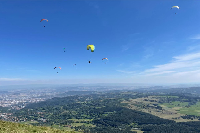 Baptême de l’Air en Parapente Biplace (Clermont-Ferrand, Puy-de-Dôme- 63)
