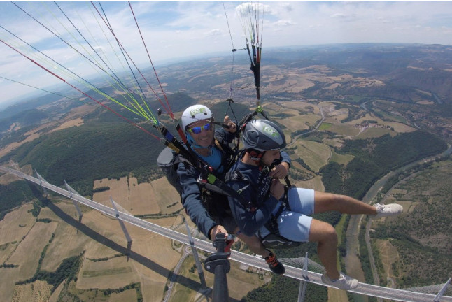 Vol en Parapente Biplace (Millau, Aveyron - 12)