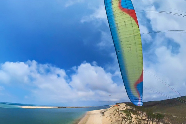 Vol en Parapente de 20min avec Vidéo 360° sur la Dune du Pilat (La-Teste-de-Buch, Gironde - 33)