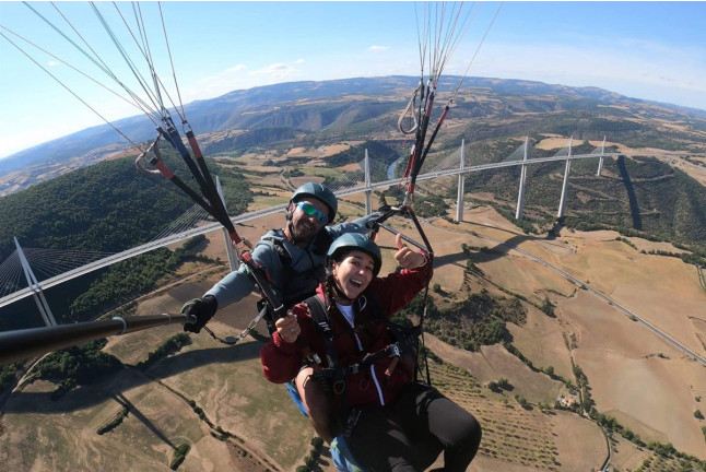 Baptême de l'Air en Parapente (Millau, Aveyron - 12)