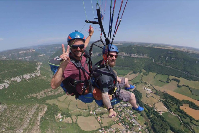 Baptême de l'Air en Parapente (Millau, Aveyron - 12)