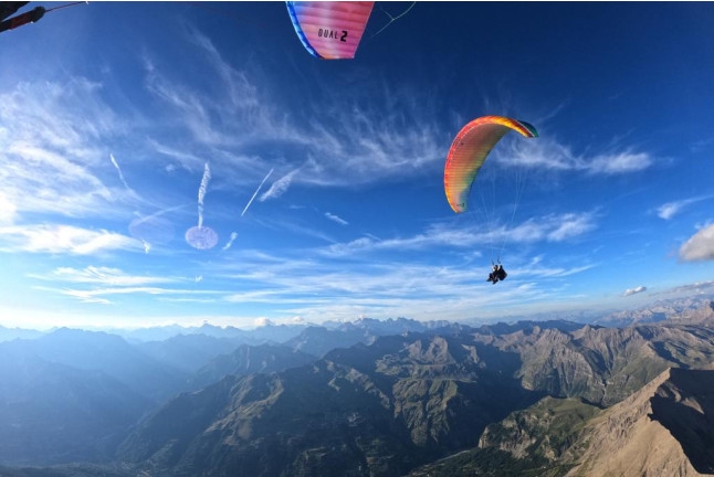 Vol en Parapente : Tour de Vallée (Orcières, Hautes-Alpes - 05)