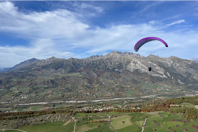 Vol en Parapente : Tour de Vallée (Orcières, Hautes-Alpes - 05)