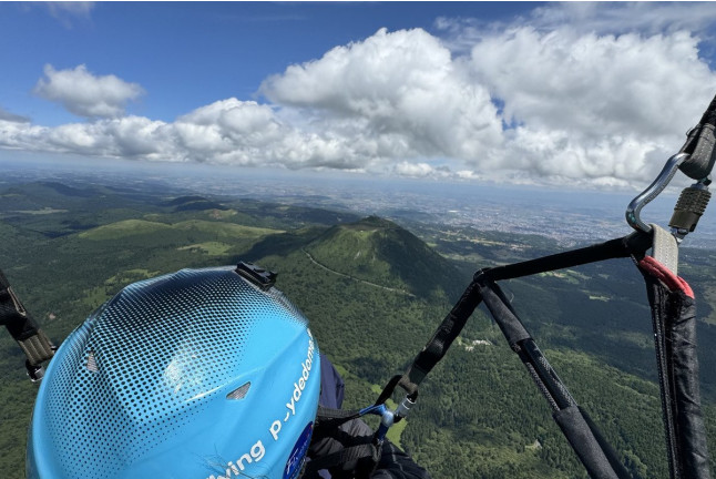 Vol Découverte en Parapente Biplace (Orcines, Puy-de-Dôme - 63)