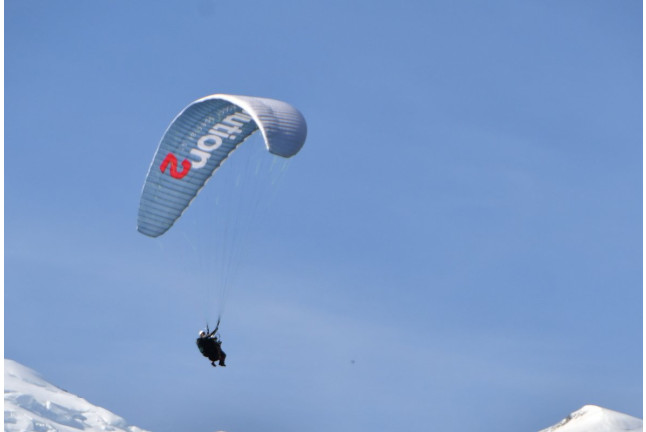 Vol en Parapente Hiver (Chamonix-Mont-Blanc, Haute-Savoie - 74)