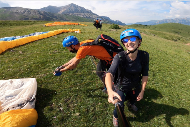 Vol en parapente avec vidéo (Huesca, Espagne)
