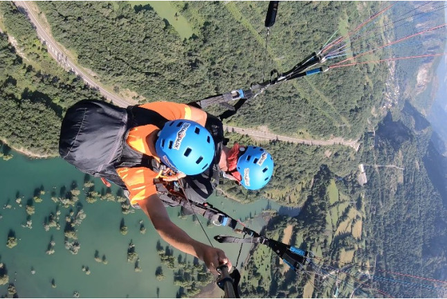 Vol en parapente avec vidéo (Huesca, Espagne)