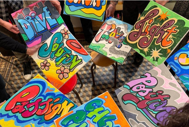 Atelier Street-Art sur Toile avec Graffiti Paris (Paris - 75)