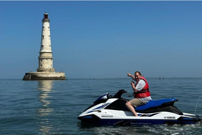 Traversée Phare de Cordouan en Jet-Ski (Le Verdon-sur-Mer, Gironde - 33)