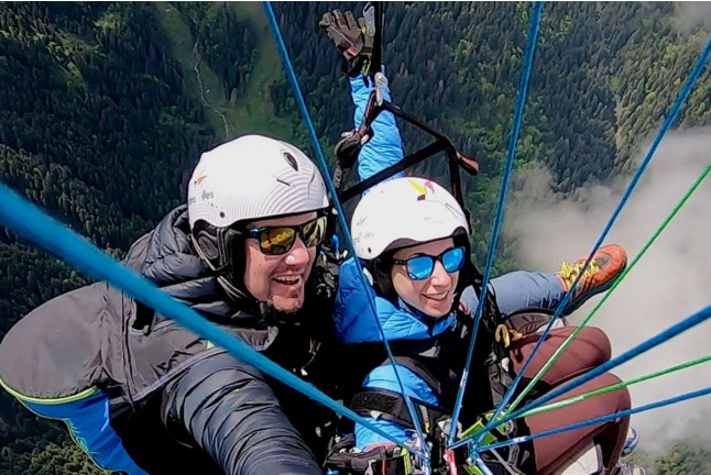 Vol en Parapente Alouette (Samoëns, Haute Savoie - 74)