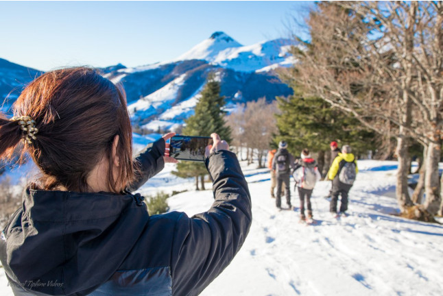 Sortie Spéciale Famille en Raquettes à Neige (Laveissière, Cantal - 15)