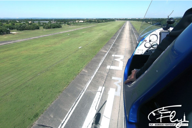 Baptême de l'air en ULM Autogire avec Vidéo en Provence (Pernes-Les-Fontaines, Vaucluse - 84)