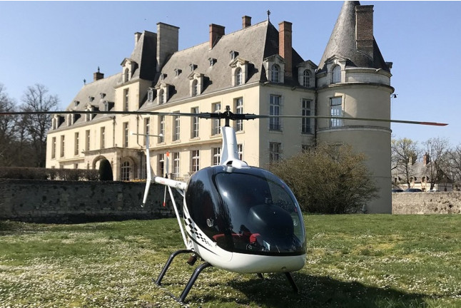 Baptême en Hélicoptère (Moigny, Essonne - 91)