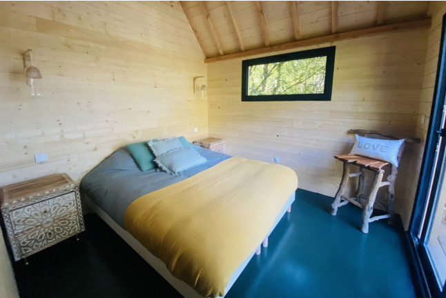 Séjour de 2 nuits en Ecolodge avec Bain Nordique Privatif au Jardin Zen du Quistillic (Guerlédan, Côtes-d'Armor - 22)
