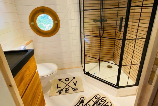 Séjour de 2 nuits en Lodge Merlin avec Bain Nordique Privatif au Jardin Zen du Quistillic (Guerlédan, Côtes-d'Armor - 22)