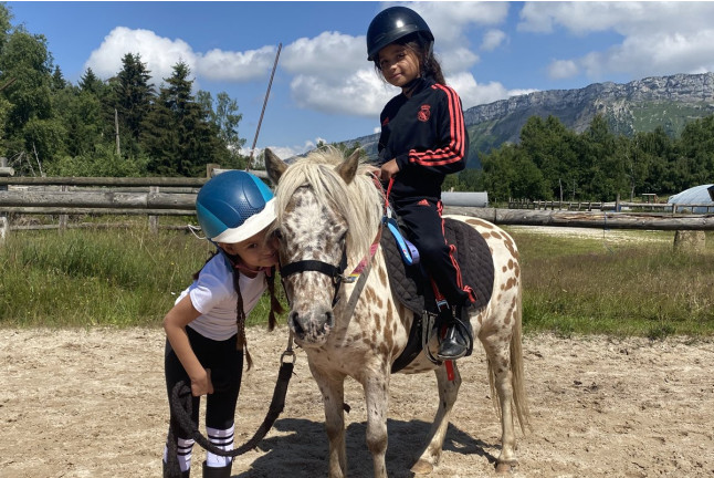 Randonnée à Cheval Revard Bellevue (La Féclaz, Savoie - 73)