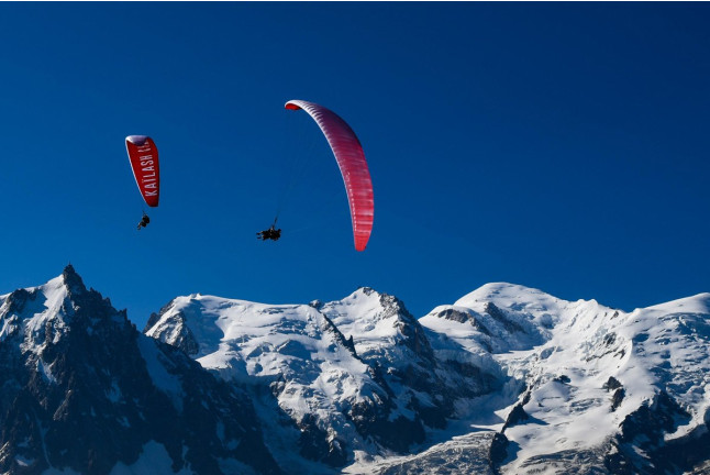 Vol Sensation et Freestyle en Parapente avec Initiation au Pilotage (Chamonix-Mont-Blanc, Haute-Savoie - 74)